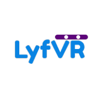 LyfVR logo, LyfVR contact details