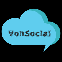 VonSocial logo, VonSocial contact details