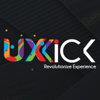 UXKick logo, UXKick contact details