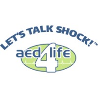 AED4Life logo, AED4Life contact details