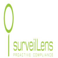 surveilLens logo, surveilLens contact details