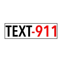 Text-911 logo, Text-911 contact details