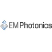 EM Photonics logo, EM Photonics contact details