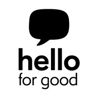 hello for good logo, hello for good contact details