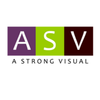 A Strong Visual logo, A Strong Visual contact details