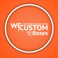 We Custom Boxes logo, We Custom Boxes contact details