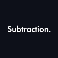 Subtraction logo, Subtraction contact details