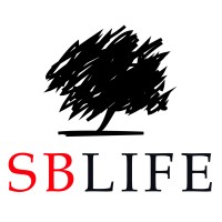 SB Life logo, SB Life contact details