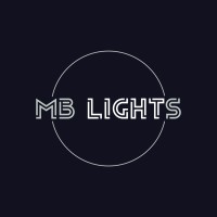 MB Lights logo, MB Lights contact details