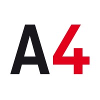 A4 logo, A4 contact details