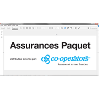 Assurances Paquet logo, Assurances Paquet contact details