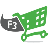 F3Shop logo, F3Shop contact details