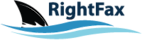 RightFax logo, RightFax contact details