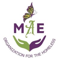 MAE Organization for the Homeless logo, MAE Organization for the Homeless contact details