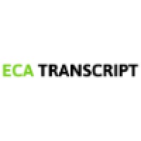 ECA Transcript logo, ECA Transcript contact details