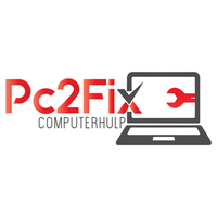 PC 2 Fix logo, PC 2 Fix contact details