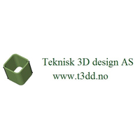 Teknisk 3D Design AS logo, Teknisk 3D Design AS contact details