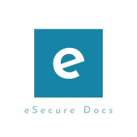 eSecureDocs logo, eSecureDocs contact details