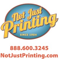 Not Just Printing logo, Not Just Printing contact details