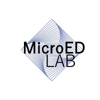 MicroEDLab logo, MicroEDLab contact details