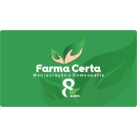 FARMA CERTA MANIPULAÇÃO E HOMEOPATIA logo, FARMA CERTA MANIPULAÇÃO E HOMEOPATIA contact details