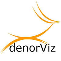 denorViz logo, denorViz contact details