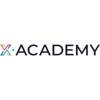 X-Academy logo, X-Academy contact details