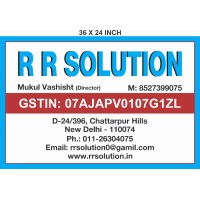 RR Solution logo, RR Solution contact details