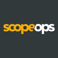 ScopeOps logo, ScopeOps contact details