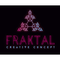 FRAKTAL creative concept logo, FRAKTAL creative concept contact details