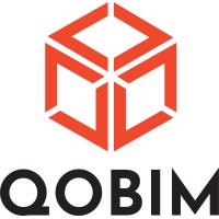 QoBIM logo, QoBIM contact details