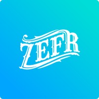 ZEFR logo, ZEFR contact details