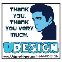 UdesignPromo.com logo, UdesignPromo.com contact details