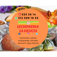 LECHONERIA LA DELICIA logo, LECHONERIA LA DELICIA contact details