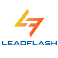 LeadFlash logo, LeadFlash contact details