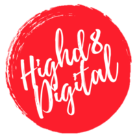 HighD8 Digital logo, HighD8 Digital contact details