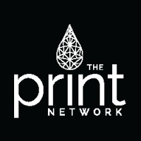 The Print Network logo, The Print Network contact details