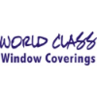 World Class Window Coverings logo, World Class Window Coverings contact details