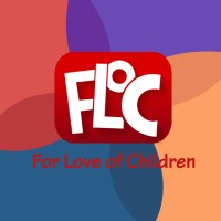 For Love of Children logo, For Love of Children contact details