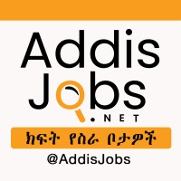 AddisJobs logo, AddisJobs contact details