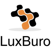 LuxBuro logo, LuxBuro contact details