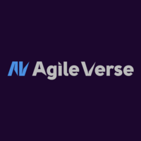 AgileVerse logo, AgileVerse contact details