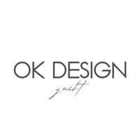 OK DESIGN logo, OK DESIGN contact details