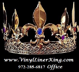 Vinyl Liner King logo, Vinyl Liner King contact details