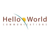 Hello World Communications logo, Hello World Communications contact details