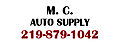 M.c. Auto Supply logo, M.c. Auto Supply contact details