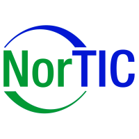 Nortic as logo, Nortic as contact details