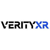 VerityXR logo, VerityXR contact details