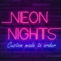 Neon Nights Custom Neon logo, Neon Nights Custom Neon contact details