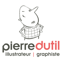 Pierre Dutil illustrateur graphiste logo, Pierre Dutil illustrateur graphiste contact details